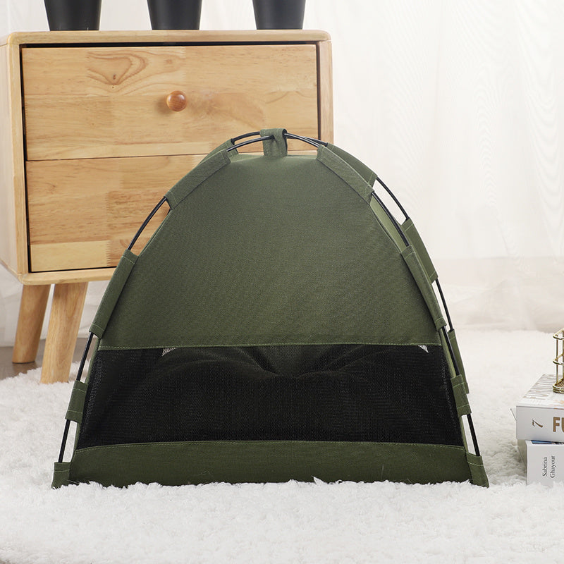 Cat Tent Bed with Cooling Mat