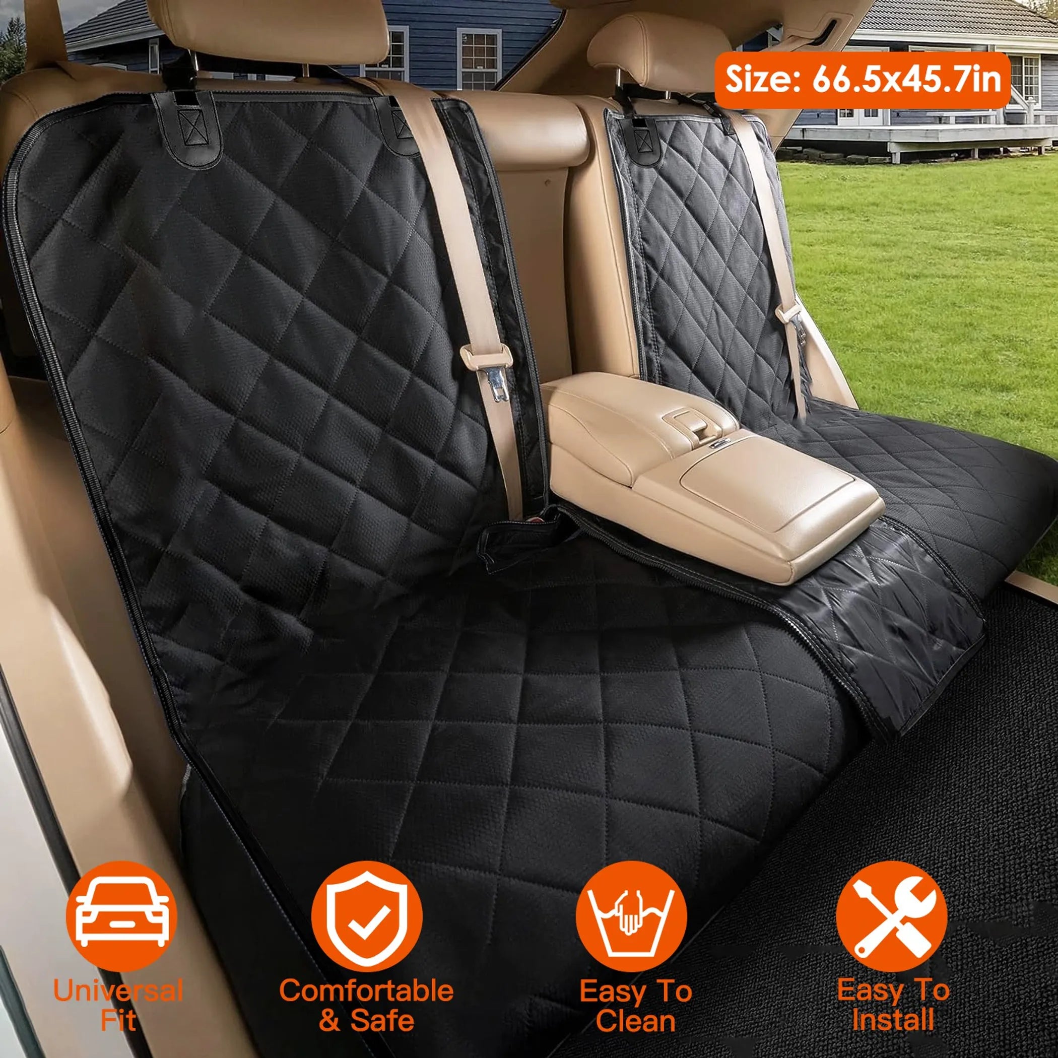 Dog Car Seat Cover Waterproof Scratchproof